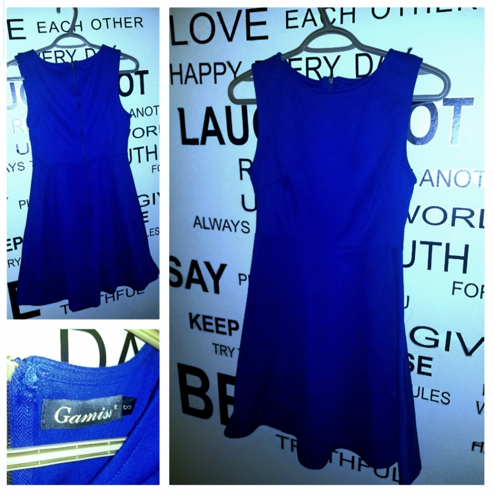 Sapphire Blue Gamiss Dress